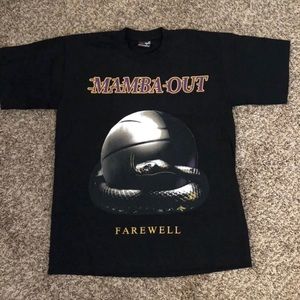 Custome Kobe Farewell Shirt